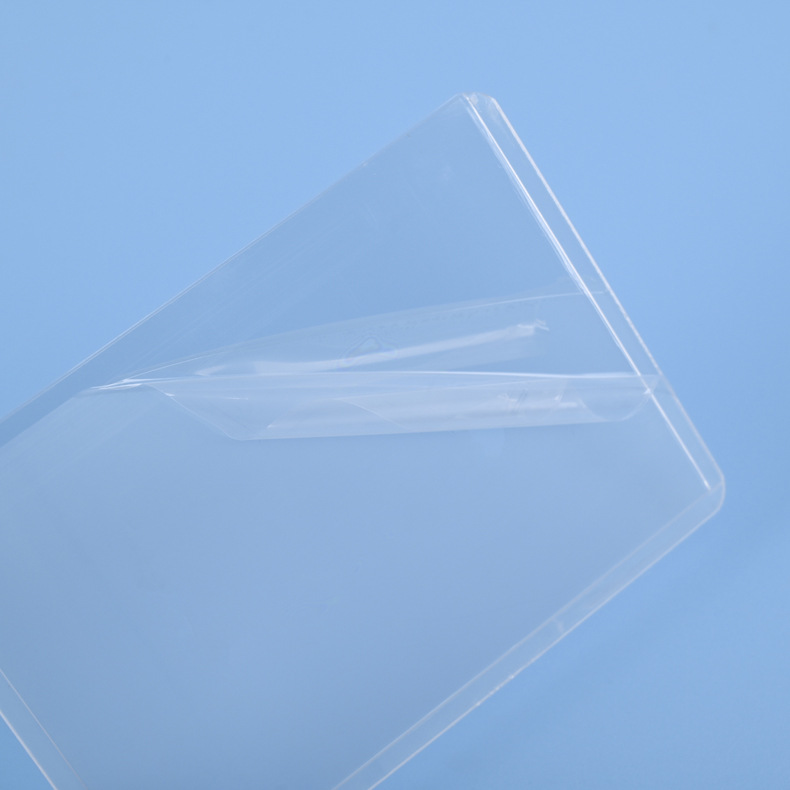 B8 funda de tarjeta dura compacta transparente vertical DIY estrella perseguidor Guka Aidou álbum de 3 pulgadas tarjeta pequeña funda de tarjeta Polaroid