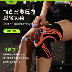 JINGBA Sports Knee Support Training Breathable Anti-Slip Sweat Absorbent Basketball Cycling Outdoor Fitness Adult Protective Gear Wholesale
