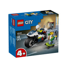 LEGO�ָ߳���ϵ��60455����Ħ�г���׷����ͯƴ���ľ���������