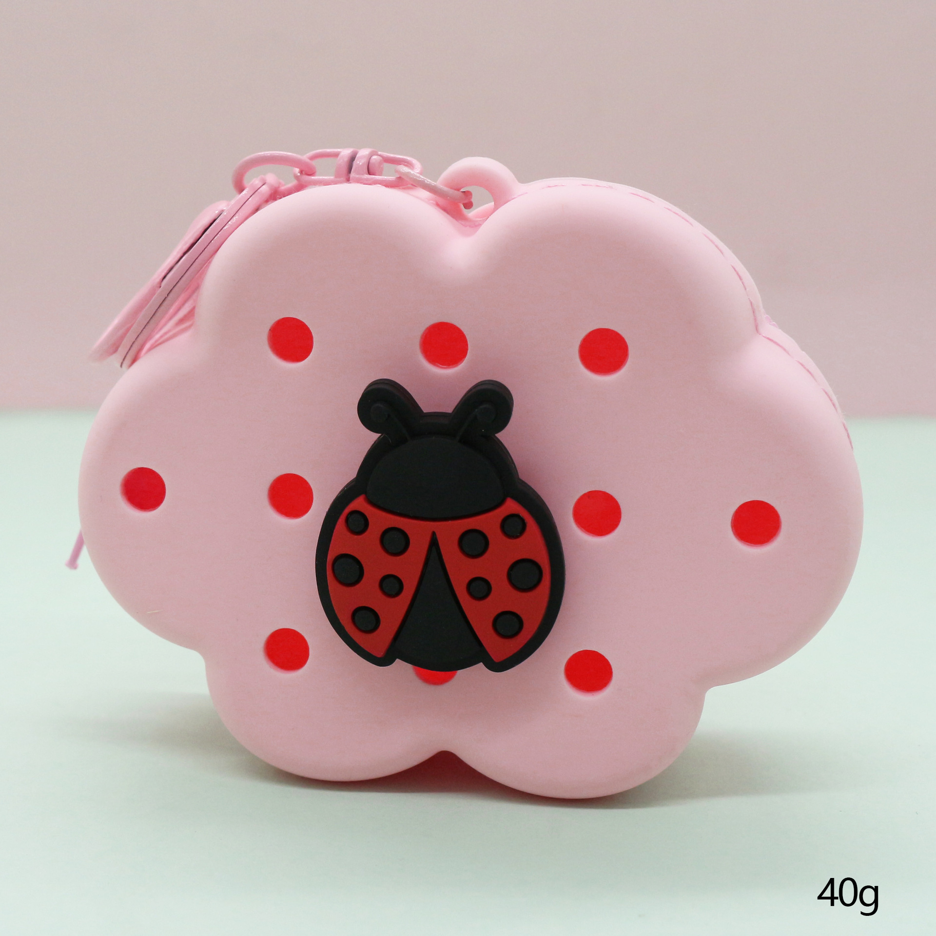 Inventario de dibujos animados de silicona agujero bolsa mini bolso diy bolsa de almacenamiento bolso auriculares llavero colgante regalo