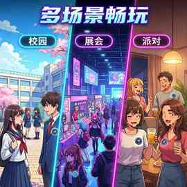 ✅E87电子吧唧智能触摸屏版二次元电子徽章动态图弹幕显示动漫礼
