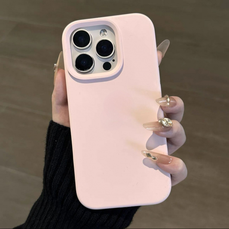 Apple 15promax 携帯電話ケース 16 新しい液体シリコーン 15 シンプルな iPhone13 落下防止に適しています。|undefined