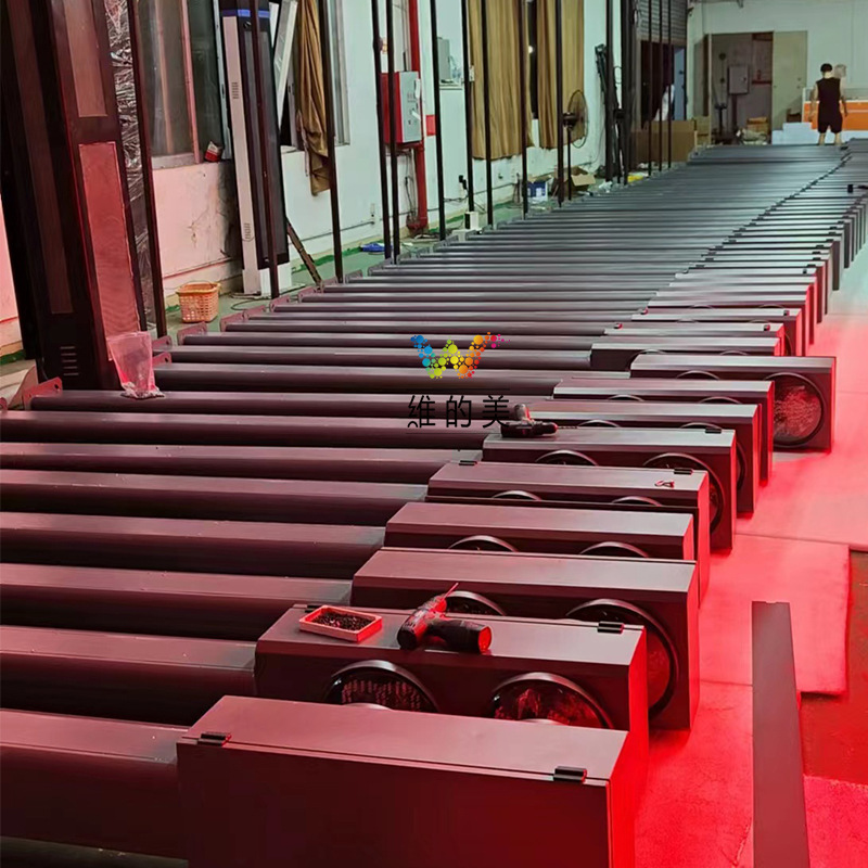 Robot de voz luz corriente peatonal cruce tipo Pilar semáforo luz de señal de Cuenta regresiva integrada