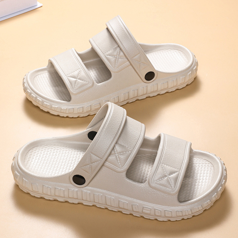 Sandalias para hombres de verano nuevas zapatillas de playa casuales simples zapatillas antideslizantes EVA zapatillas para hombres