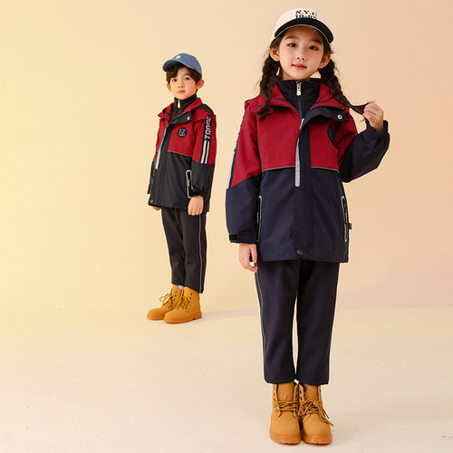 Lanyang Beibei Kindergarten, Primary School, and High School Student Sports Uniform Jacket Set for Opening Ceremony - Model Y771