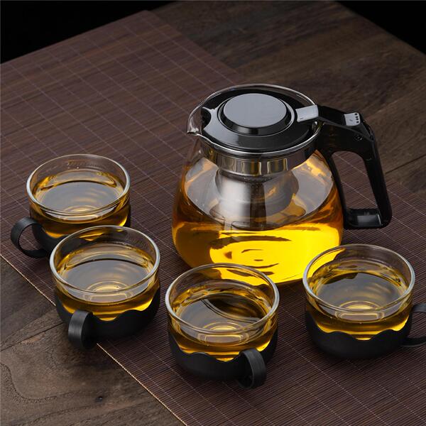 glass teapot