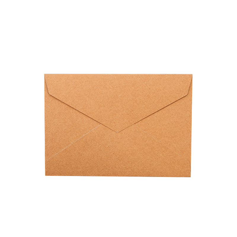 Sobre de lino grueso, juego de papelería de alta gama, carta de amor de confesión escrita a mano retro, carta de invitación con cabecera de carta de escritura de piel de vaca