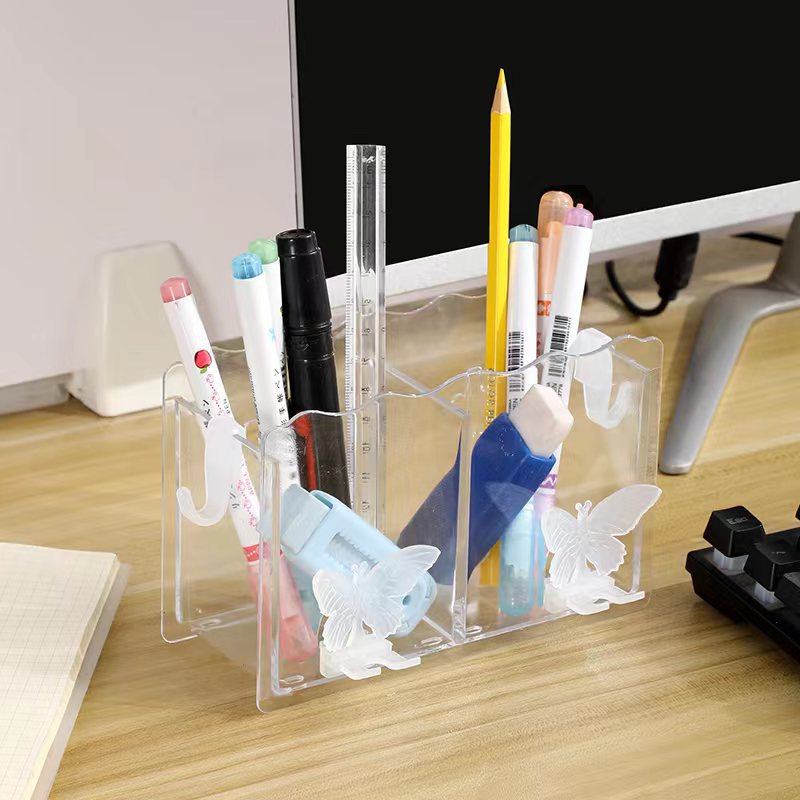 Estante Caja de almacenamiento sin perforación Taza de enjuague bucal montada en la pared Estante de pared Caja de almacenamiento multifuncional para baño de plástico