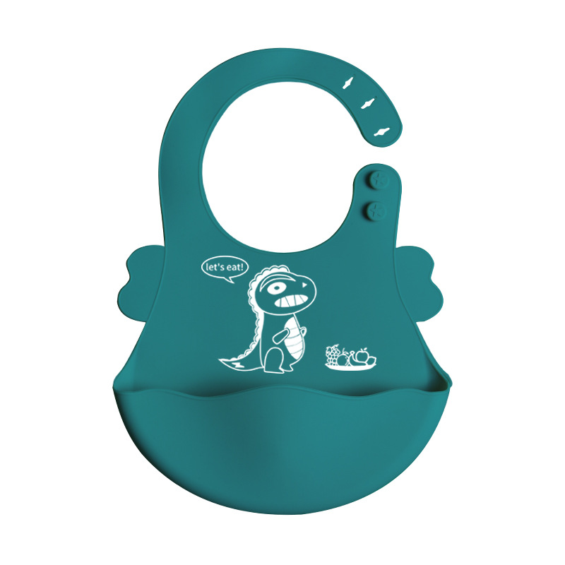 다크 그린 턱받이