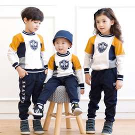 加厚幼儿园园服秋冬装冬季运动会休闲全棉套装儿童合唱校服班服