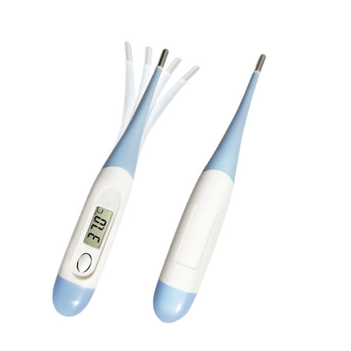 Soft Tip Waterproof Electronic Thermometer Home Body Axillary Thermometer Baby Temperature Gauge Infant Oral Thermometer