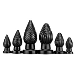 New Arrival Pinecone Threaded Anal Plug Unisex Masturbation Toy Silicone Rear Anal Plug Adult Entertainment Product Large Anal Plug