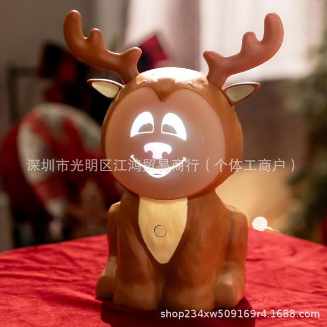 2025跨境Animated Santa Claus动画圣诞老人家居工艺品|undefined