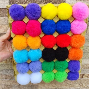5cm��̖��ɫë�� ���]ë�q�� ��ɫ��ͯ�ֹ�diy �׃��@���нq����
