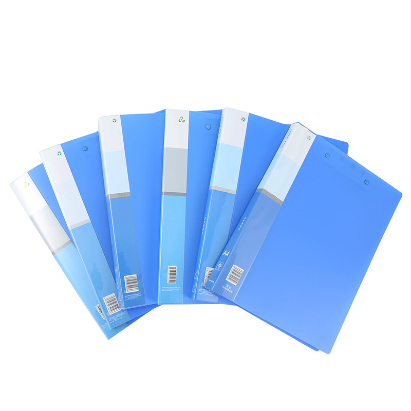 Fábrica directa A4 carpeta doble carpeta de archivos gruesa carpeta de suministros de oficina doble carpeta fuerte