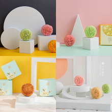 白色泡沫几何体拍摄立体首饰拍照道具化妆品淘宝摄影小物品摆件