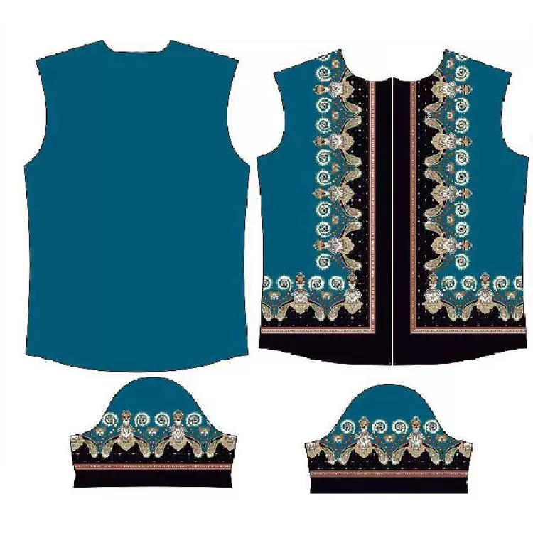 服装裁片激光切割 数码定位印花加工定制沙滩服球服 热转印面料