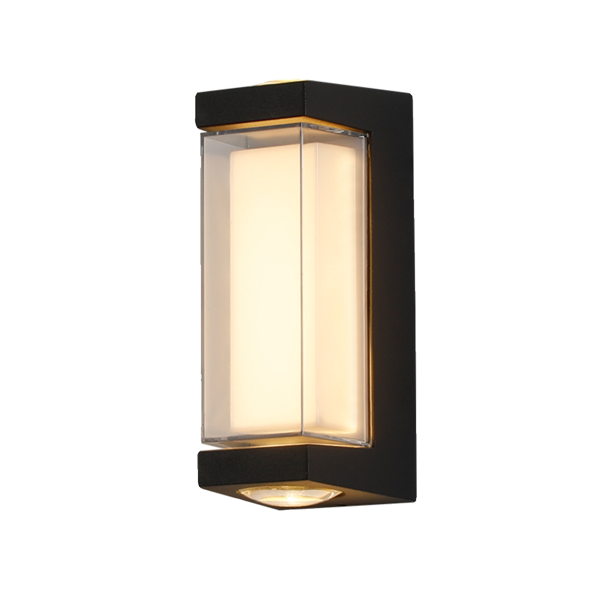 lámpara de pared exterior impermeable led pasillo ultra brillante escalera patio puerta exterior lámpara impermeable balcón lámpara de pared de baño