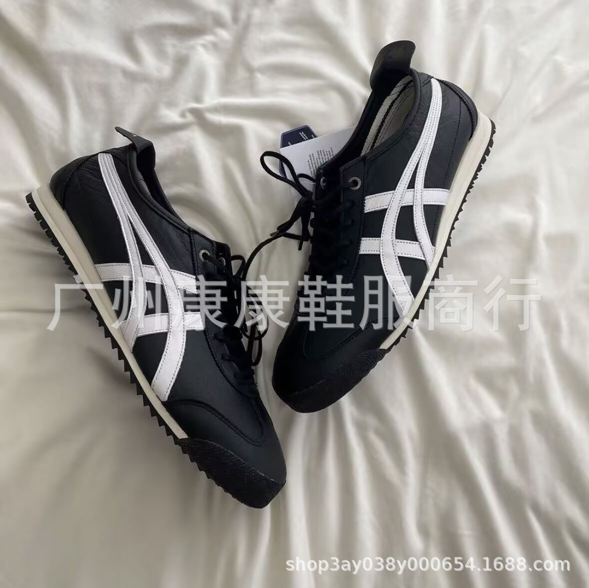 Putian Onitsuka Tiger MEXICO 66 SD thin shoelaces thick-soled couple's versatile retro lightweight sports sneakers