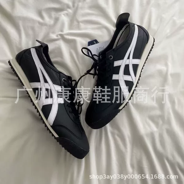Putian Onitsuka Tiger MEXICO 66 SD thin shoelaces thick-soled couple's versatile retro lightweight sports sneakers