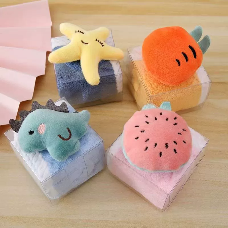 Мультяшное полотенце для рук с подарком полотенце для рук