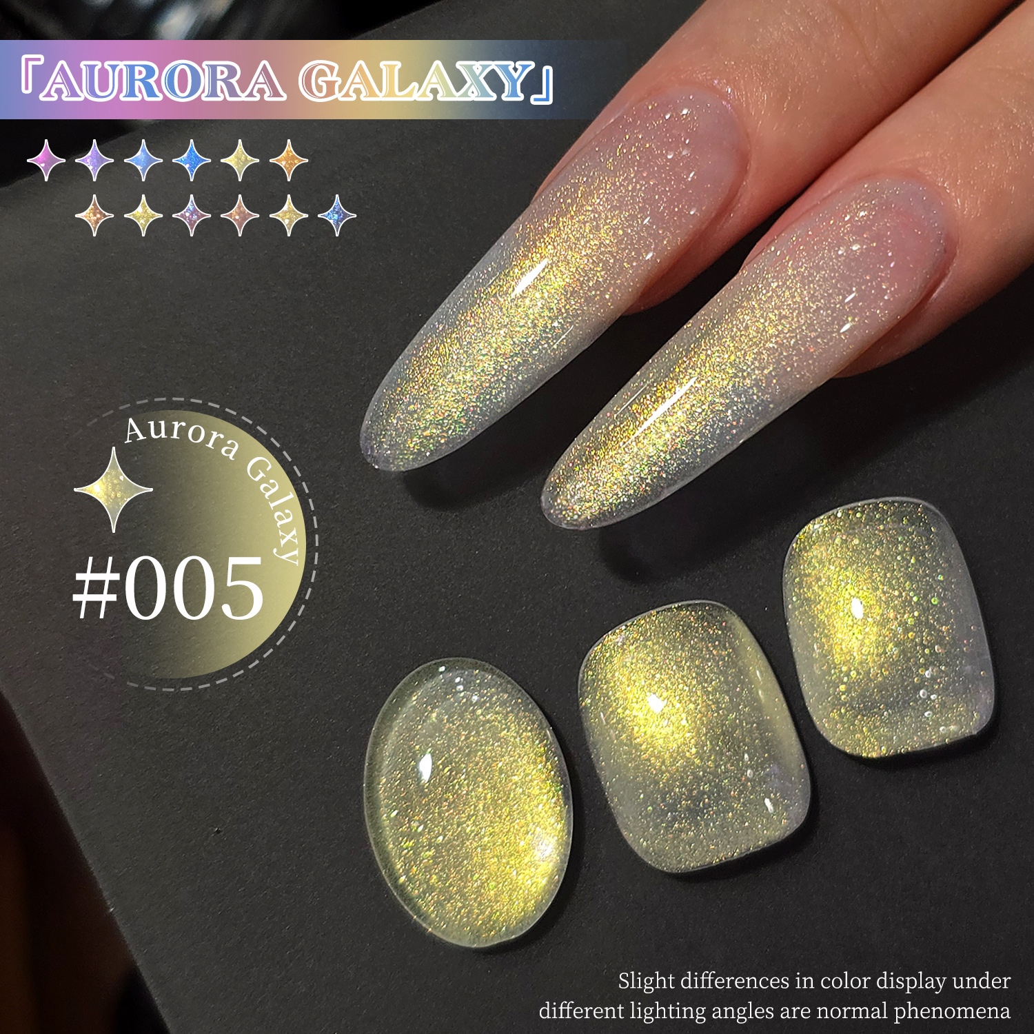 Esmalte de Uñas Gel Aurora Azul Hielo Secado para Salón de Uñas