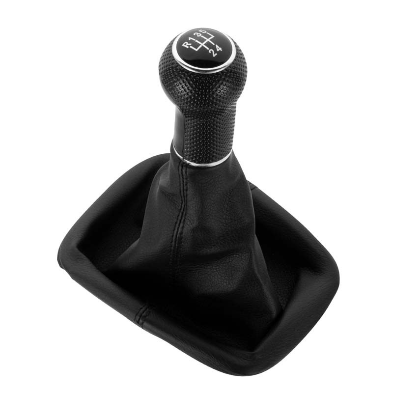 Funda Protectora para Palanca de Cambios de Coche Volkswagen Golf 4, Negra, para Transmisión Manual, Modificación de Coche