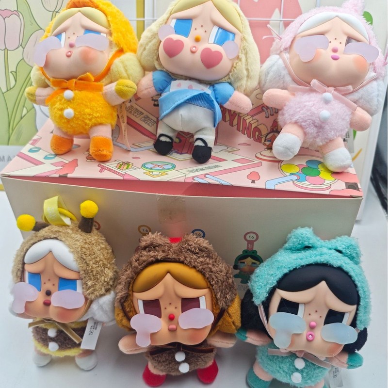 CRYBABY ティアーズファクトリー シリーズ ビニールフェイスぬいぐるみ ブラインドボックス トレンドペンダント 周辺機器 Douyin Xiaohong|undefined