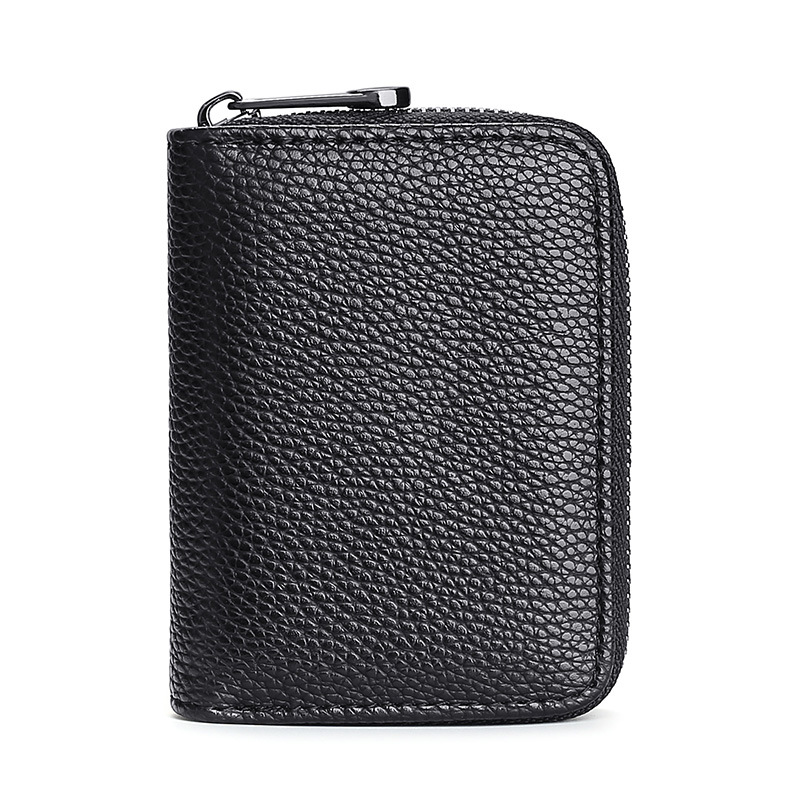 Cartera multifuncional para hombres de gran capacidad anti-desmagnetización cepillo antirrobo Taobao bolsa de tarjeta caliente bolsa de licencia de conducir integrada para hombres y mujeres