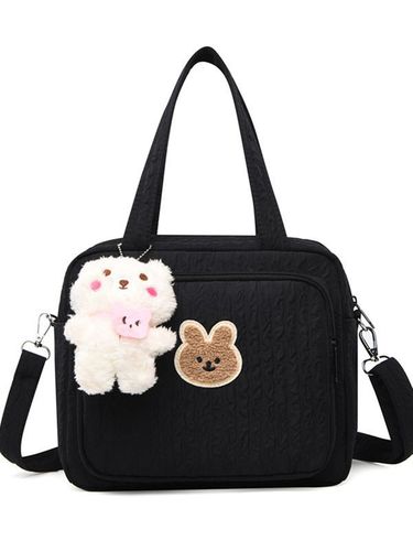 Small Bear Hand-held Portable Insulated Bag Single-shoulder Crossbody Picnic Lunch Bag Portable Waterproof Mami Bag Cross-border