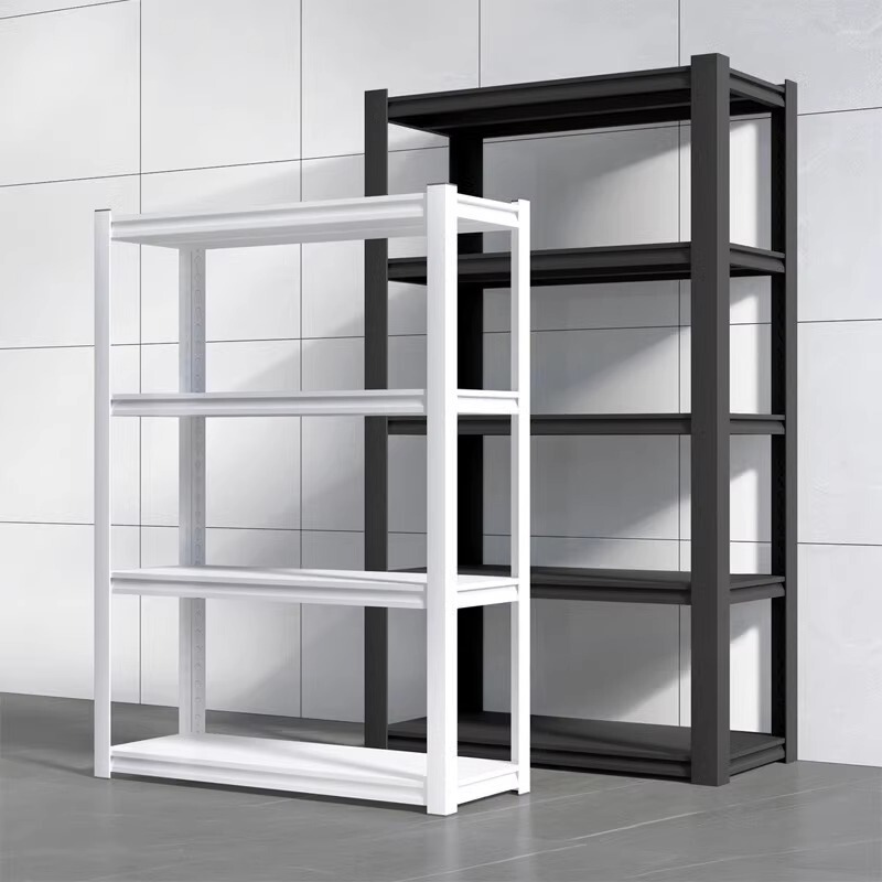 Shelf Multi-layer Storage Rack Warehouse Balcony Express Storage Rack Supermarket Display Rack Basement Carbon Steel Storage Rack