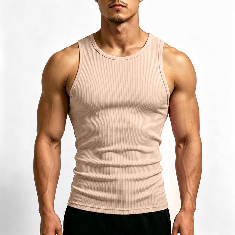 Camiseta sin Mangas Deportiva para Hombre de Poliéster, Secado Rápido, Alta Elasticidad, para Gimnasio image 12