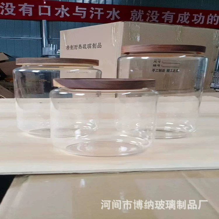 Различные спецификации банок, стеклянных банок для пищевых продуктов, стеклянных банок для сушеных цветов, стеклянных банок для специй, кухонных банок для хранения, стеклянных банок для чая.