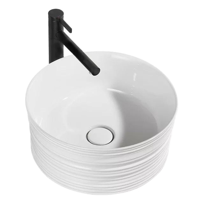 Nuevo simple europeo alivio arte Cuenca del lavabo redondo lavabo profundo lavabo de cerámica lavabo personalidad creativa lavabo
