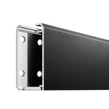 Металлическая ультратонкая подсветка пола из нержавеющей стали, 6см, 4см