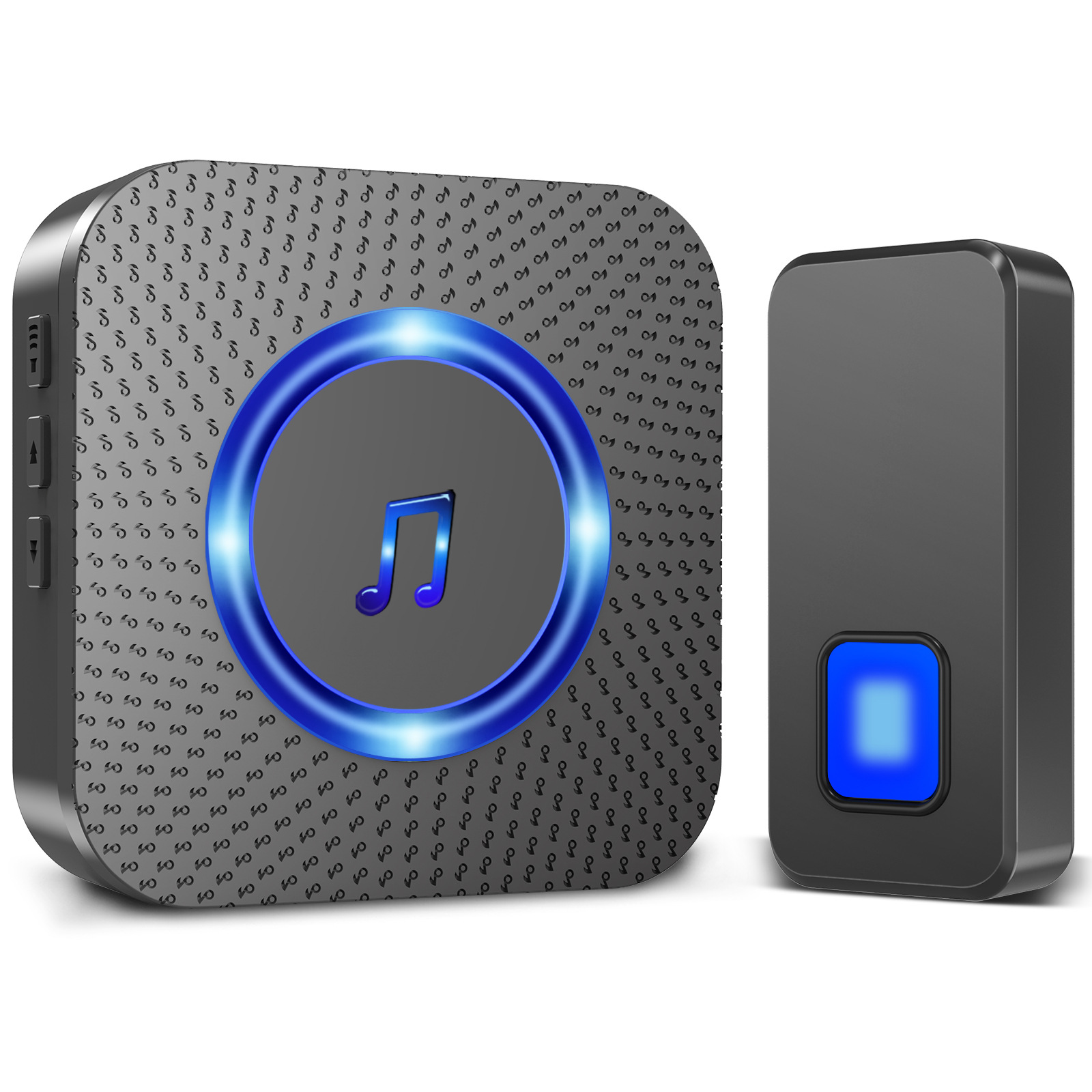 门铃家用 无线电池 55首音乐 超远距离遥控 防水 一拖一 跨境电商