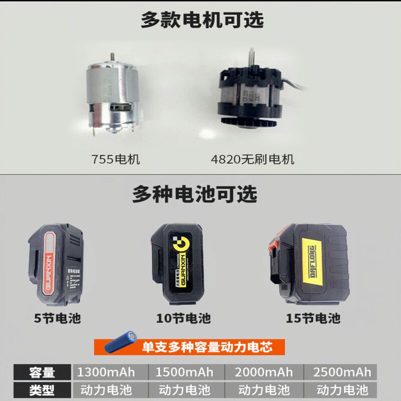 Care Xiaobawang シリーズ 3 ピストンポンプヘッド 7 シリーズモーター洗車水鉄砲セットワイヤレス庭の花の水鉄砲|undefined