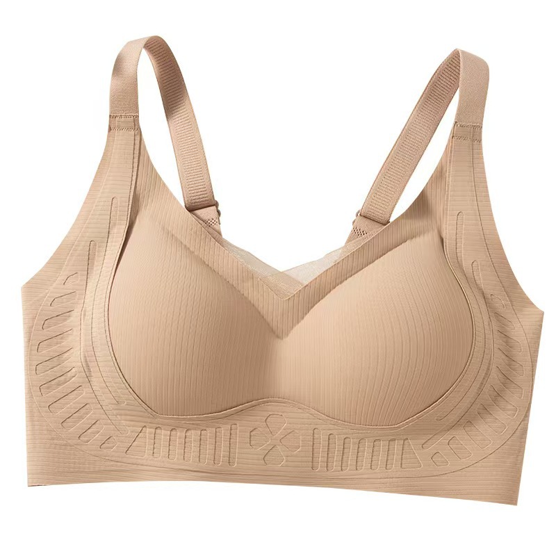 Anti-Gravity Lifting and Support Adjustable Seamless Bra, Push-Up, Comfortable, Thin, Breathable, Soft Support, Breast-Retracting Bra