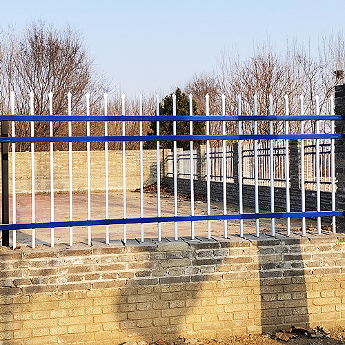 围墙护栏围栏小区户外铁艺栅栏别墅工厂庭院隔离防护栏铁栏杆