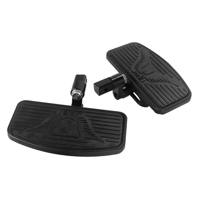 Suitable for Vt750/Vtx1300/Vtx1800 Passenger Rest Pedal Modification Front and Rear Large Pedals (Motorcycle pedals) - folding-honda-pedal-black