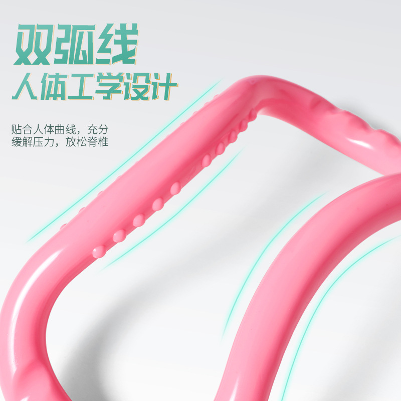 Anillo de yoga anillo de yoga hombro abierto belleza espalda puller anillo equipo de fitness estiramiento flaco pierna anillo mágico