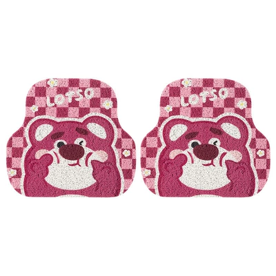 universal non-slip anti-dirty rub mat – Universal Foot Pad - plaid-bear-rear-2