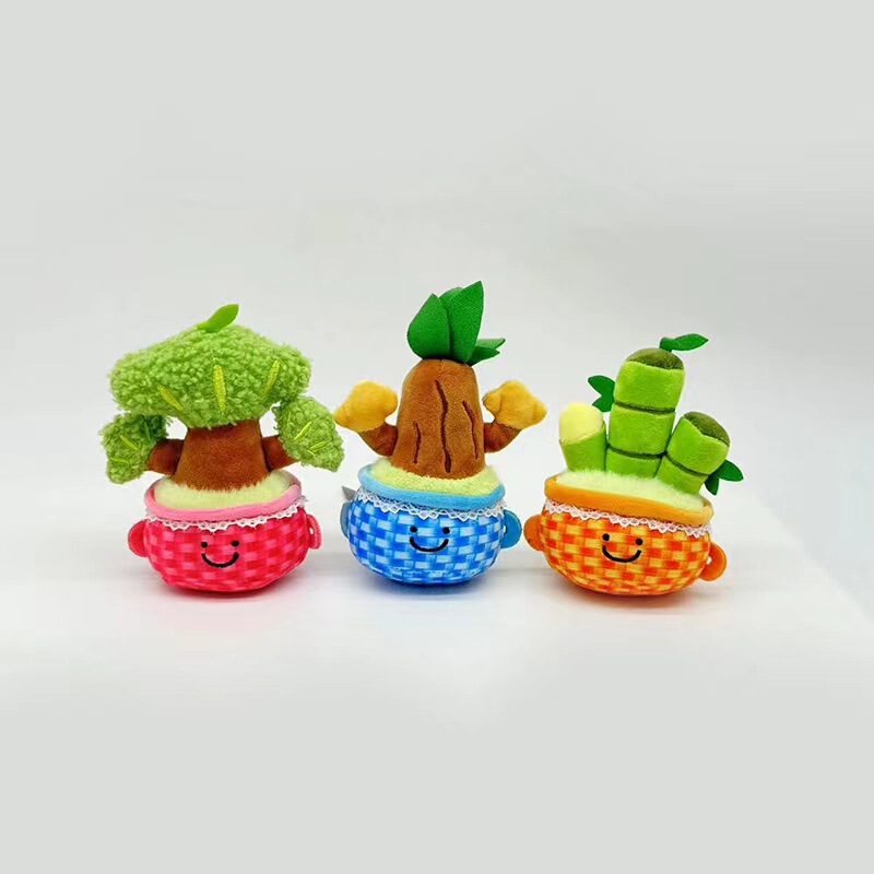 4inch Money Tree Stuffed Toy Gift Soaring Tree Good Luck Tree Money Tree Stuffed Pendant