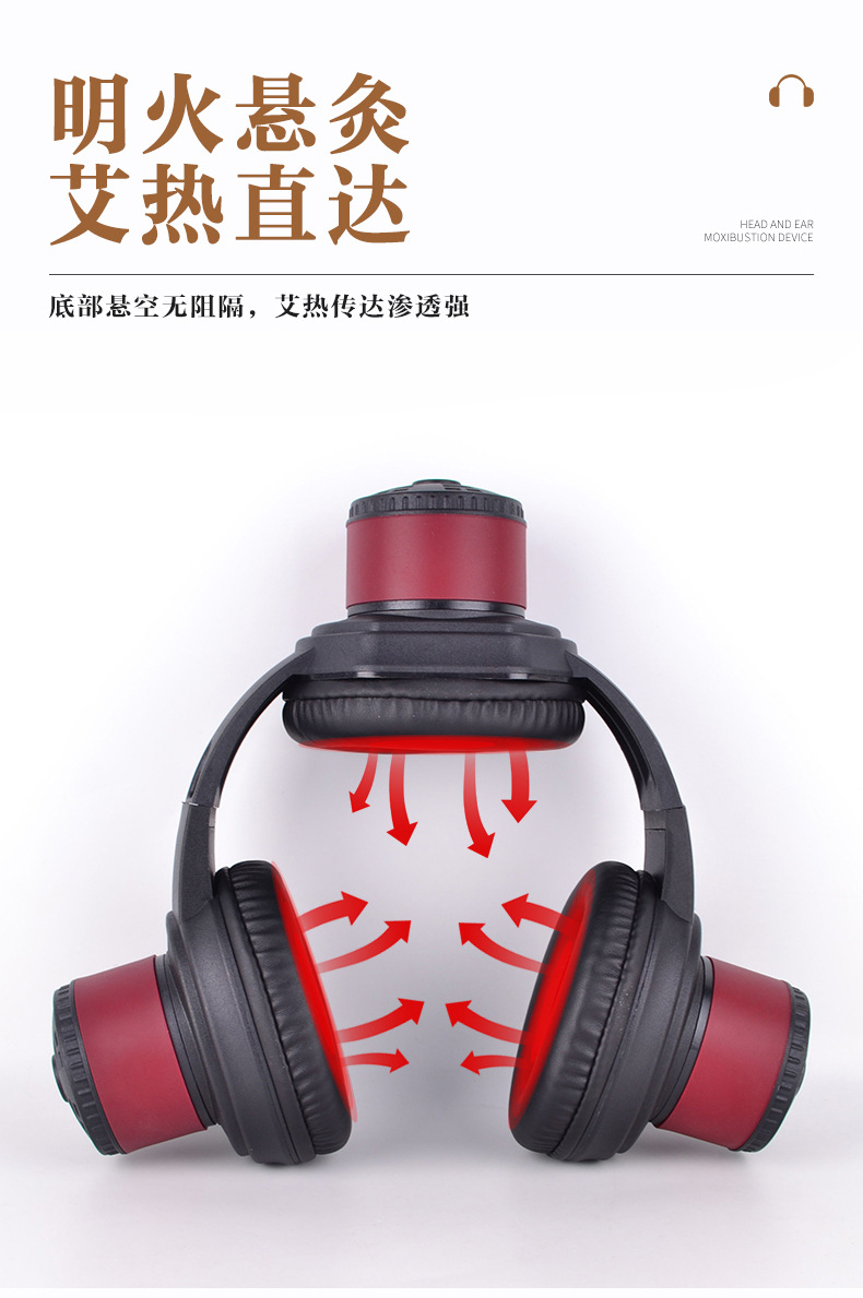 Ear Moxibustion Box Baihui Point Ear and Head Warming Device Home Portable Moxa Tool quality and texture