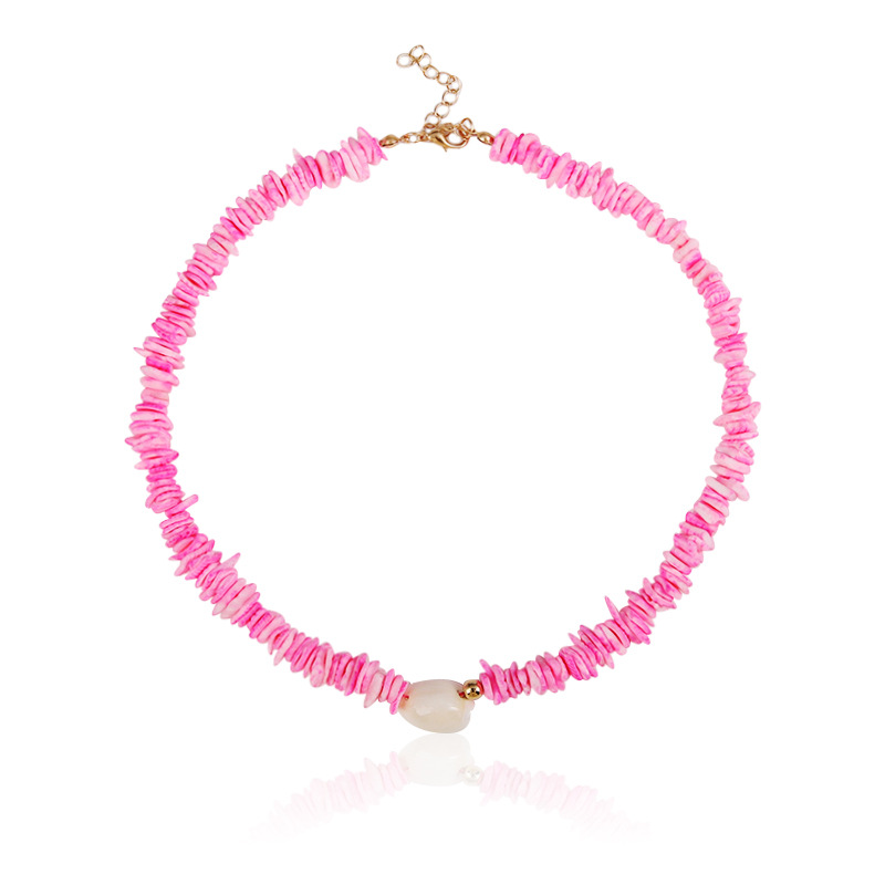 1 Piece Fashion Geometric Shell Plating Womenu0027S Necklace