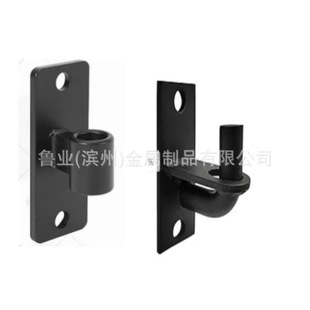 Wall-Mounted Door Hinge Black Suitable for Wooden Fence Gates, Heavy-Duty Hinge for Farms, Wholesale from Cross-Border Manufacturers