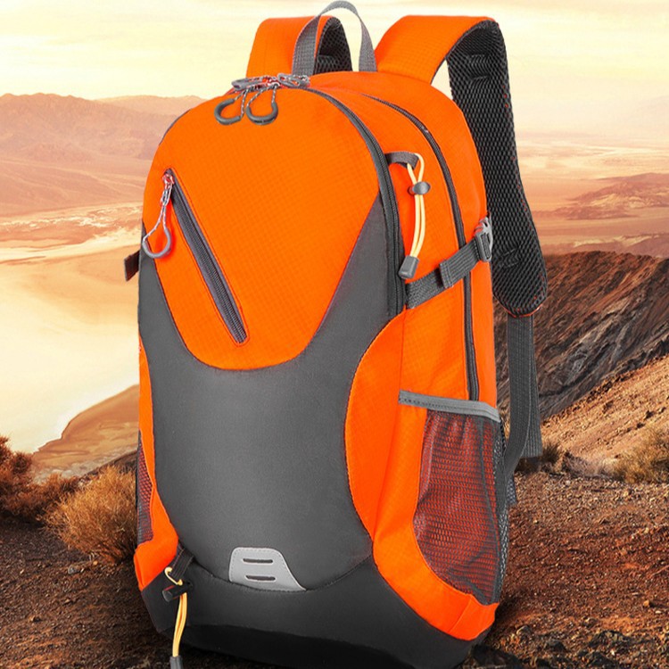 Outdoor Bag Sports Mountaineering Men's and Women's Large Capacity Backpack Load-Bearing 19kg Hiking Cycling Reflective Backpack