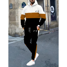 E 37298 3D Print Men's Hoodie Set 3D ӡ����ʿ�����׿羳