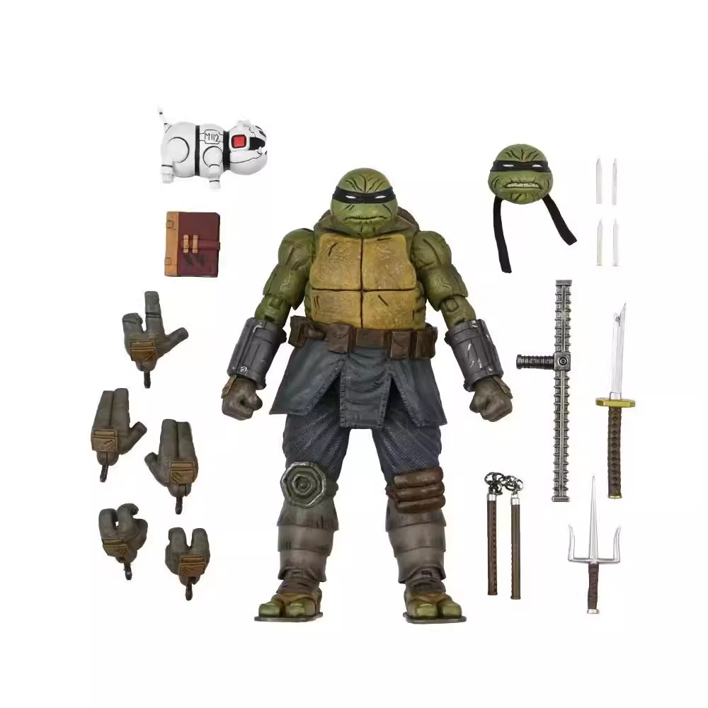 NECA global Monster momia Tortuga Ninja el último Ronin muñeca móvil de 7 pulgadas modelo hecho a mano