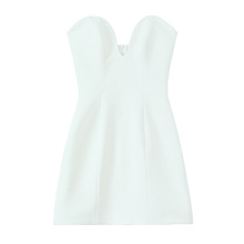 ZR女装 欧美风2025春季新品法式气质修身派对短款礼服裙V领连衣裙